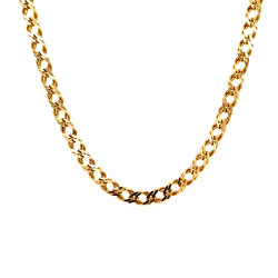 Pre Owned 9ct Double Link Curb Chain ZN986
